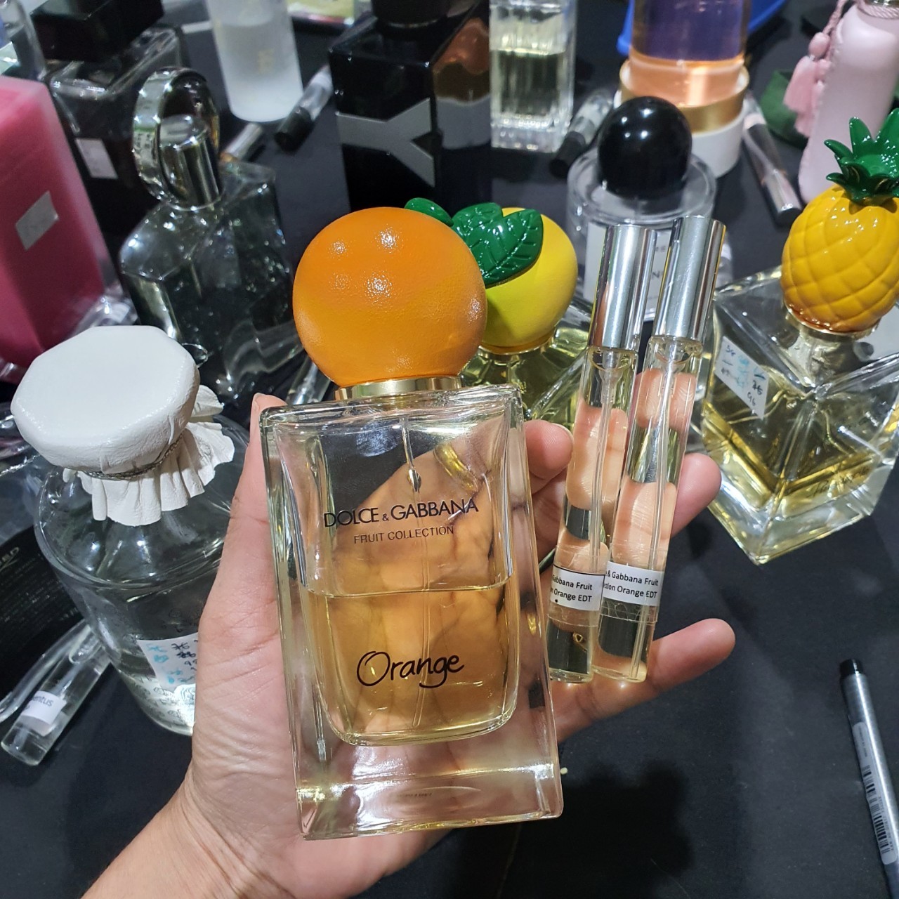 น้ำหอมแท้แบ่งขาย D&G Dolce & Gabbana Orange EDT Exotic Fruity Gourm 💕Travel Size แบบทดลอง