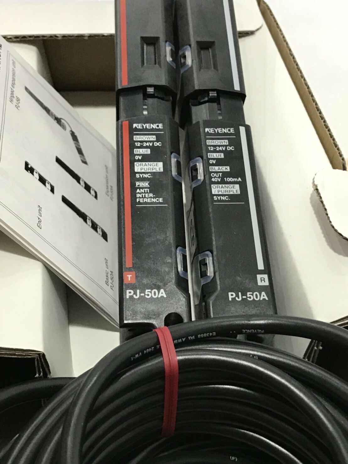 Area Sensor ยี่ห้อ Keyence รุ่น PJ-50A (New)