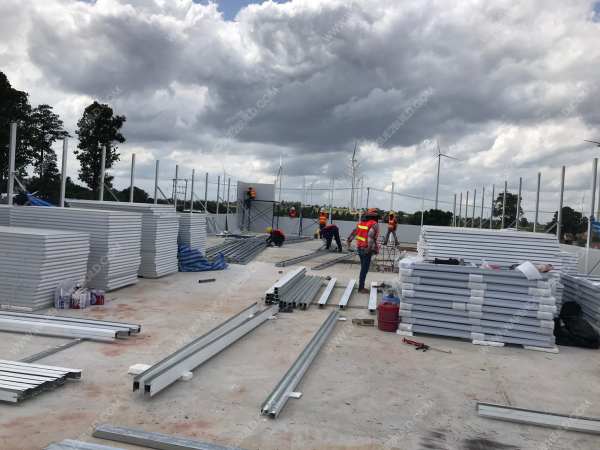 ออฟฟิศสำเร็จรูป ขนาด12.00x32.00 เมตร