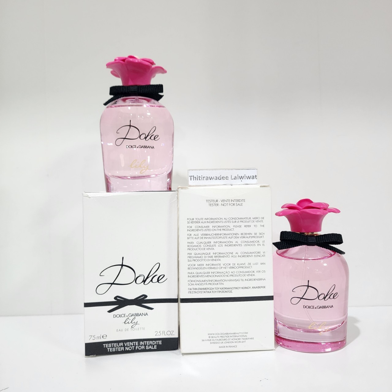 น้ำหอมแท้แบ่งขาย D&G Dolce & Gabbana Dolce Lily EDT💕Travel Size แบบทดลอง