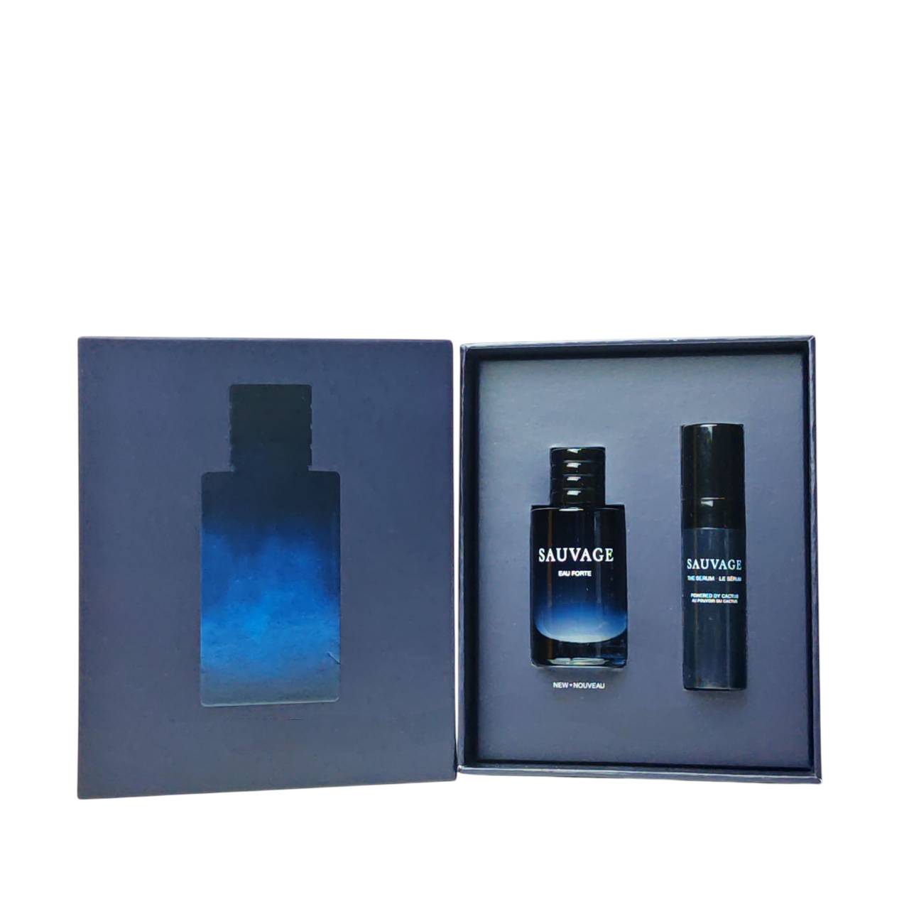 น้ำหอมจิ๋วมินิ Dior Sauvage Eau forte Set ✨ น้ำหอมมินิ หัวแต้ม 10 ml ✨ Face serum Anti Age 5 ml