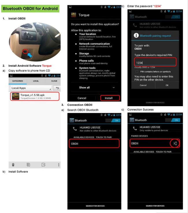 Vgate Scanner Mini ELM327 Bluetooth V1.5 OBD2 Car Diagnostic Scanner For Android ELM 327 V 1.5 OBDII OBD 2 Auto Diagnostic Tool