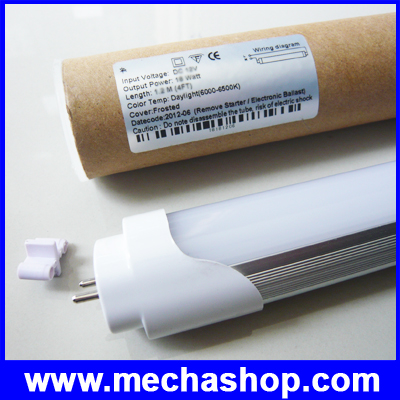 หลอดไฟฟลูออเรสเซนต์ หลอดผอม T8 LED tube light 60cm 9W DC 12V (ใช้แทนหลอดฟลูออเรสเซนต์ 60cm)