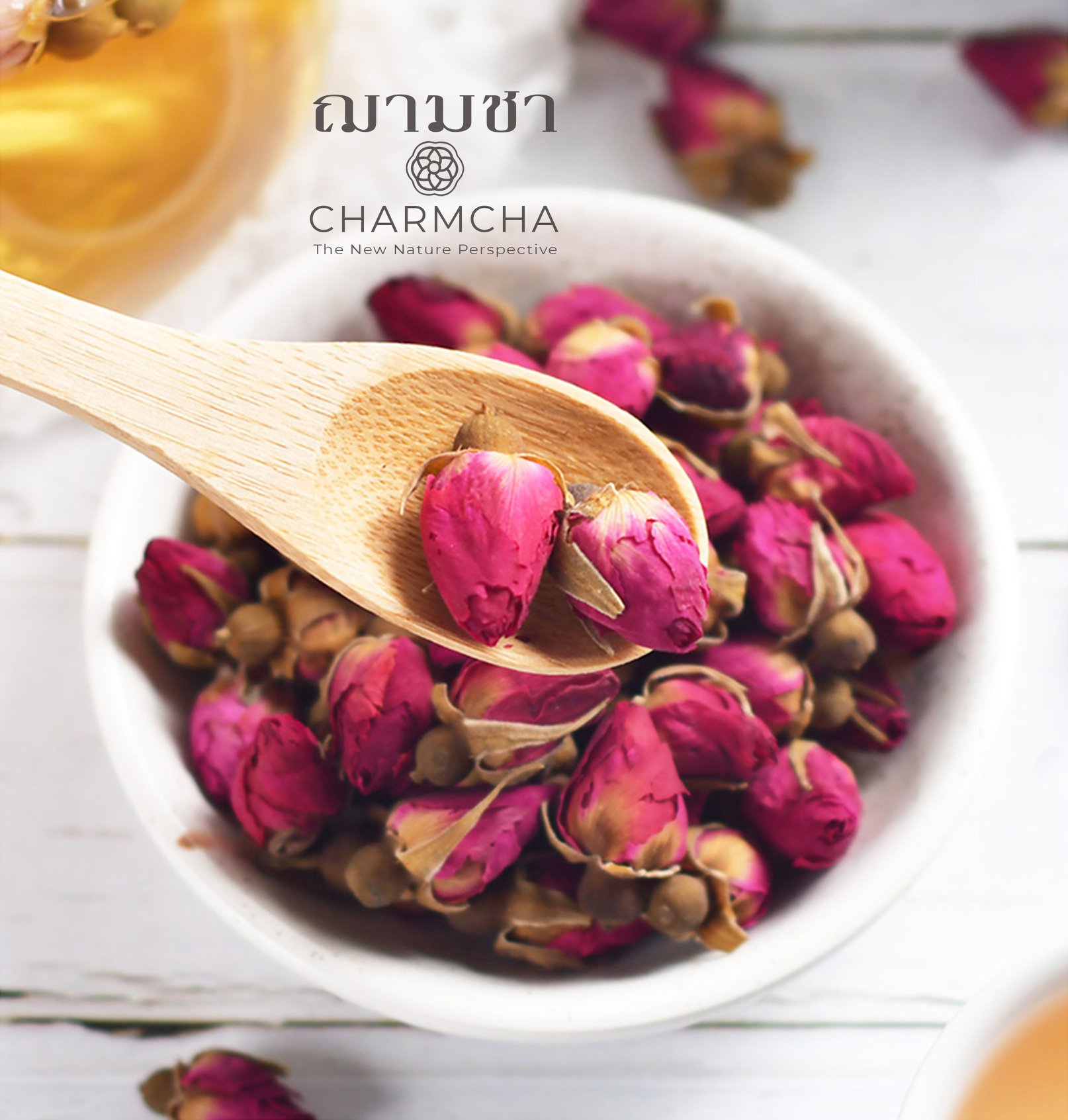 ชาดอกกุหลาบ(Rose Flower Tea)
