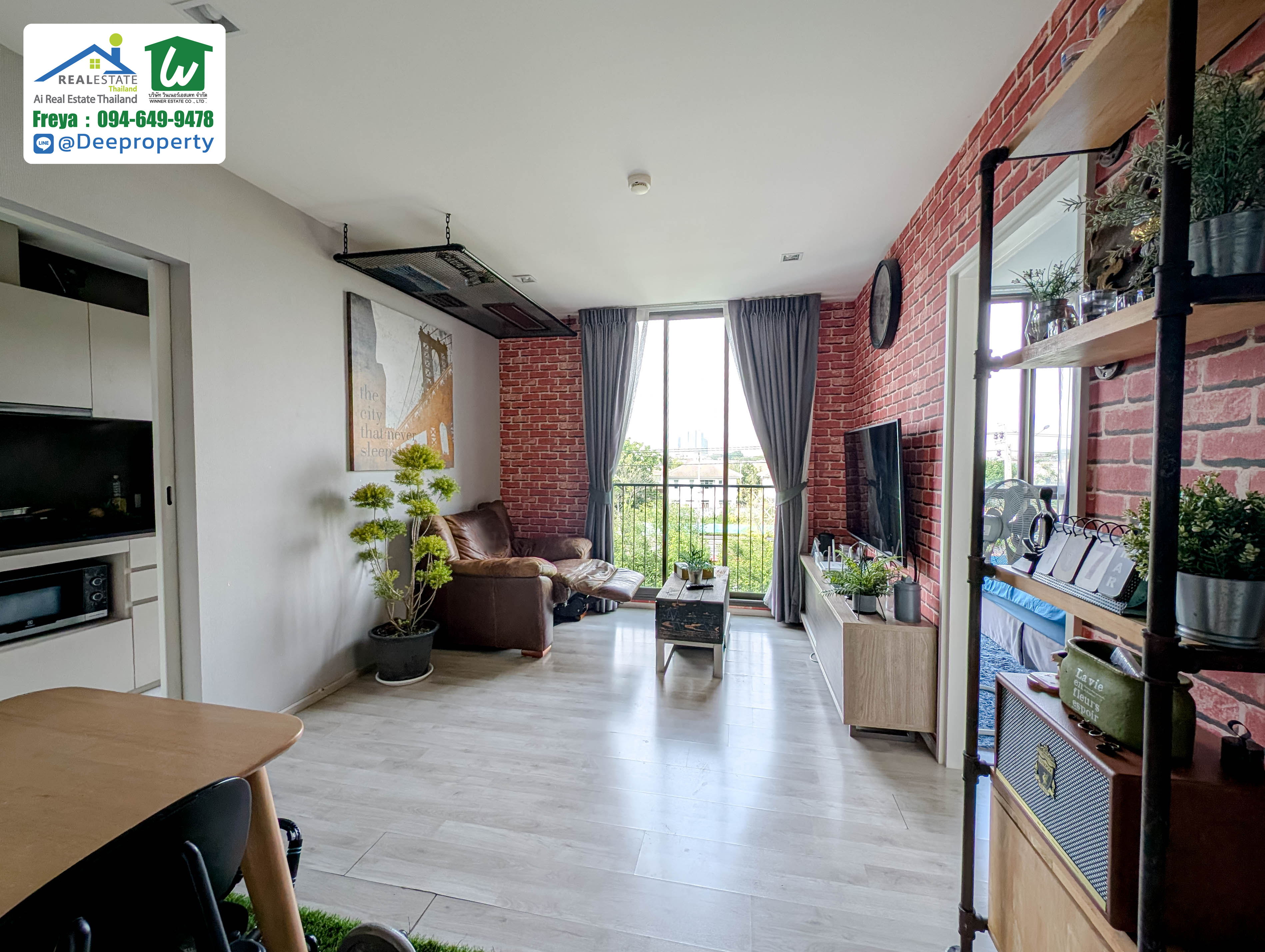 🏡 คอนโดแต่งสวย ห้องใหญ่ 2 ห้องนอน 1 ห้องน้ำ ตกแต่งครบ พร้อมอยู่! แชมเบอร์ส เฌอ รัชดา-รามอินทรา ราคาถูก