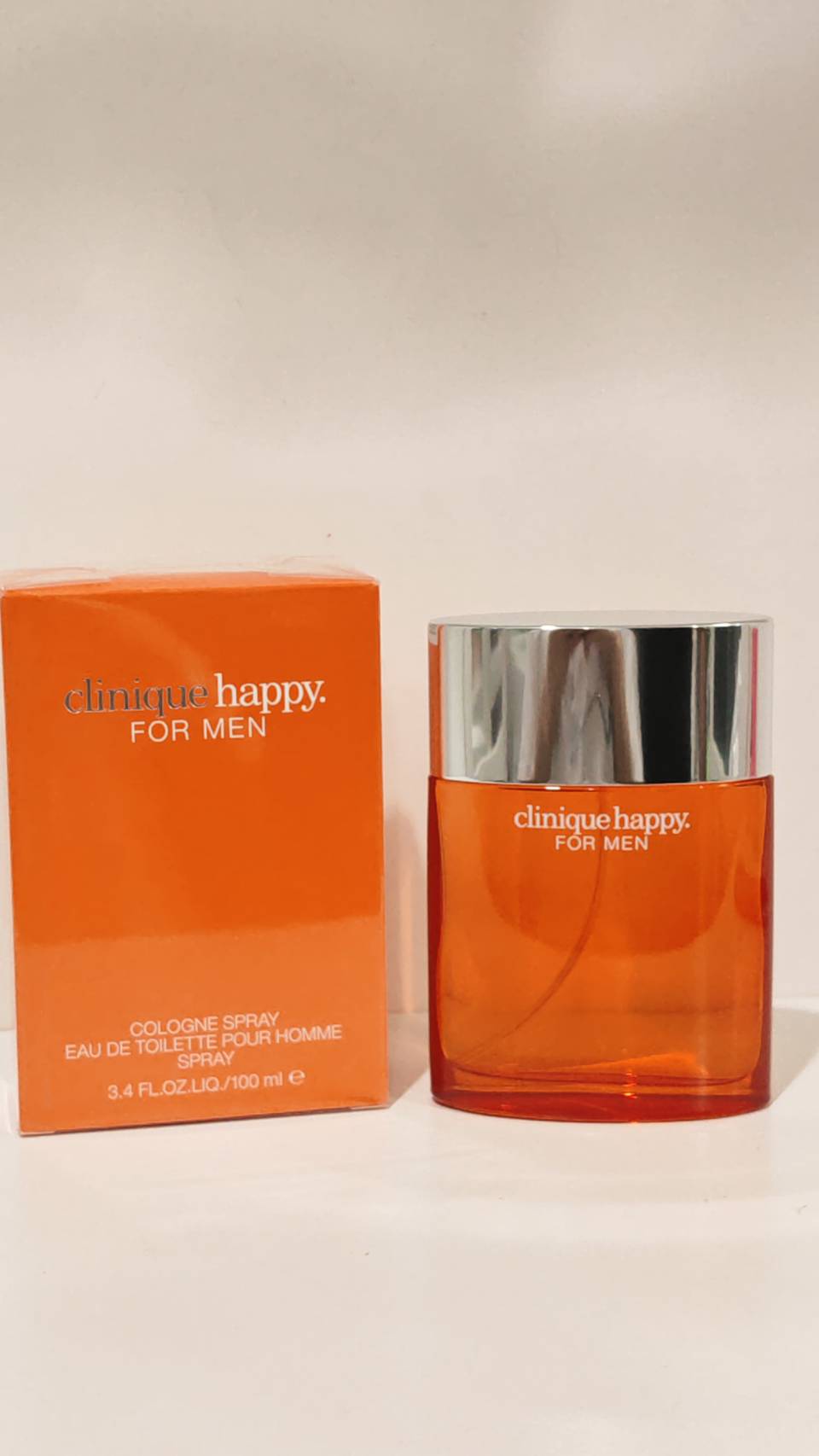 น้ำหอม Clinique Happy For Men Eau De Toilette Spray 100มิล กล่องซีล