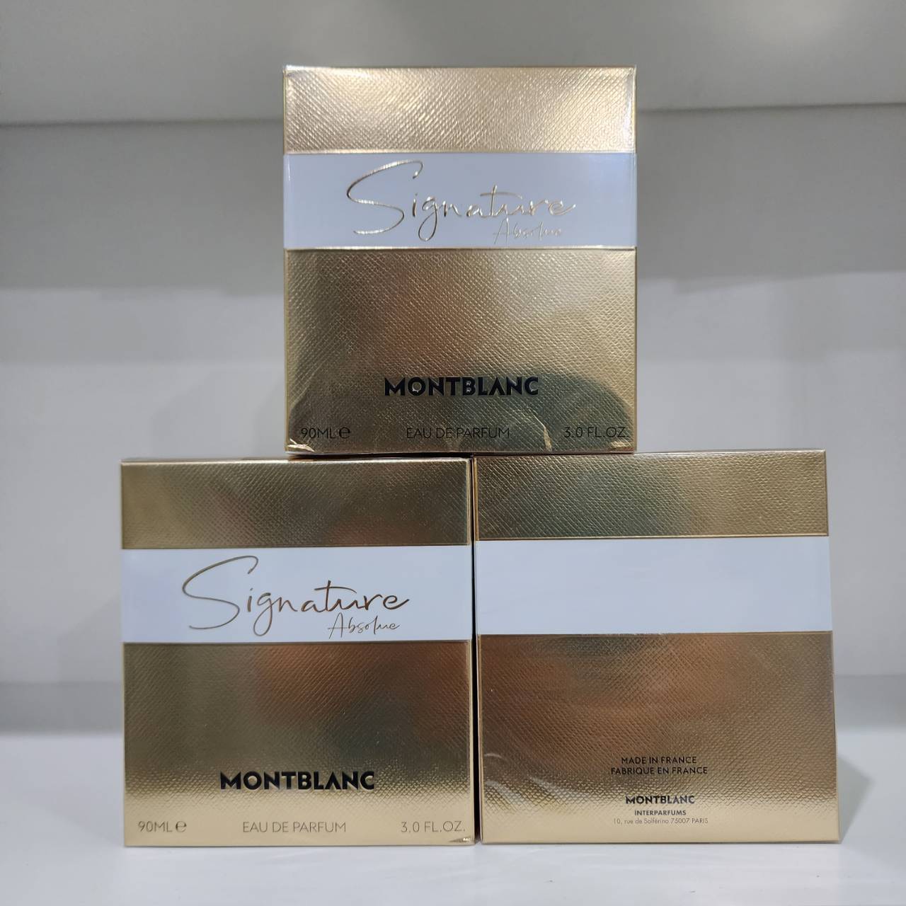 น้ำหอมแท้ MontBlanc Signature Absolue Eau de Parfum 90ml กล่องซีล