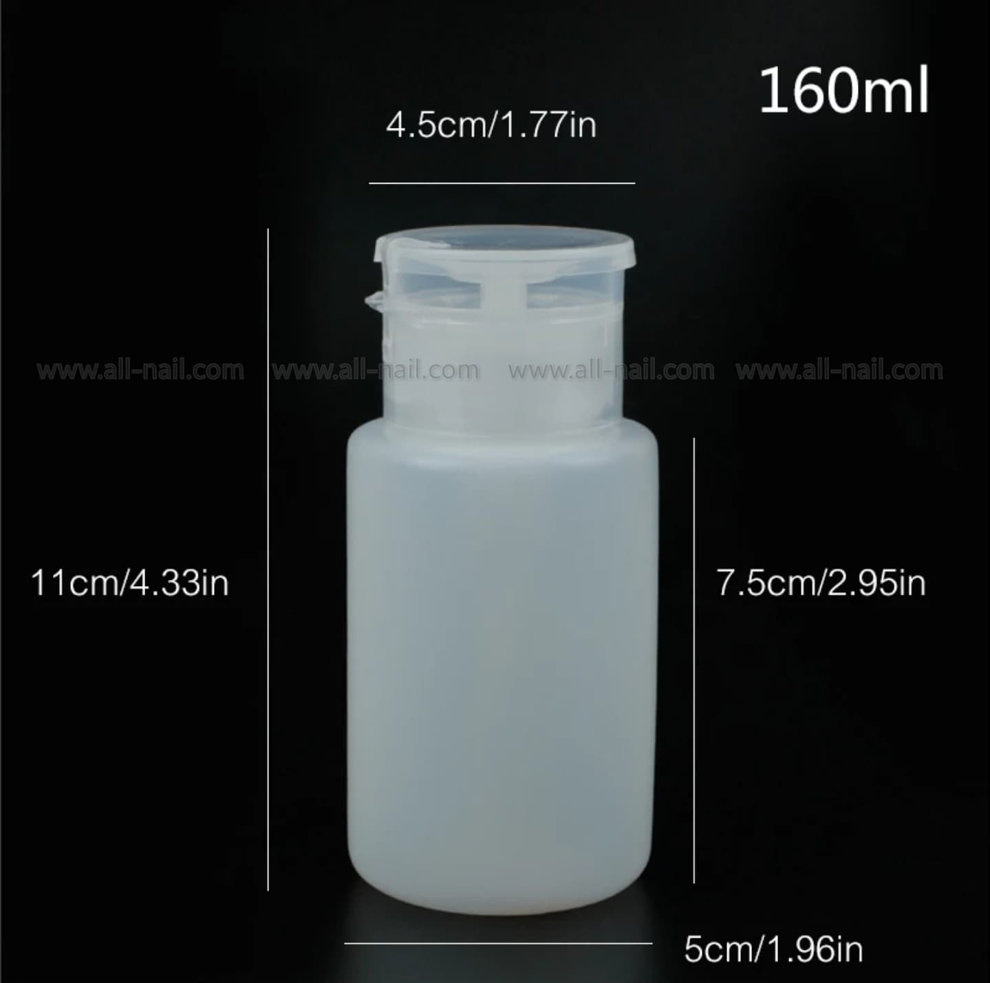 ขวดปั๊มน้ำยา 150ml.