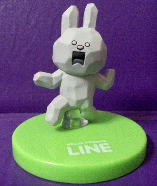 LINE CHARACTOR Cony B BY TAKARA TOMY GACHAPON CODE (B154) น่ารัก น่าสะสม ของแท้ จาก Line Charactor ขนาด 4.2-5 CM.