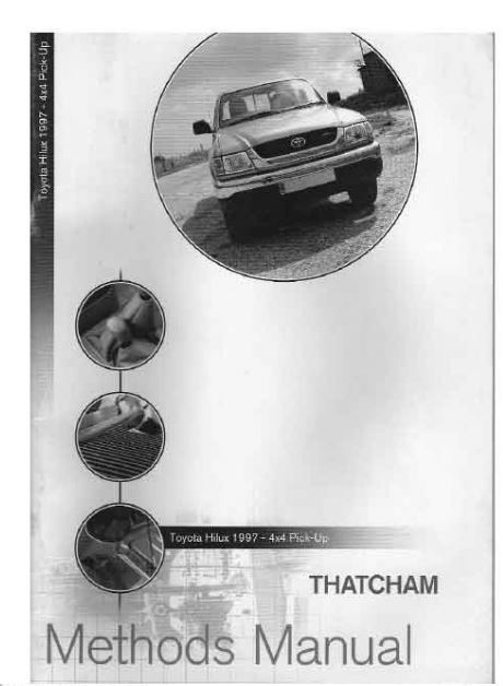 CD คู่มือ ถอดประกอบ BODY TOYOTA HILUX 4X4 ตอนเดียว ปี 1997
