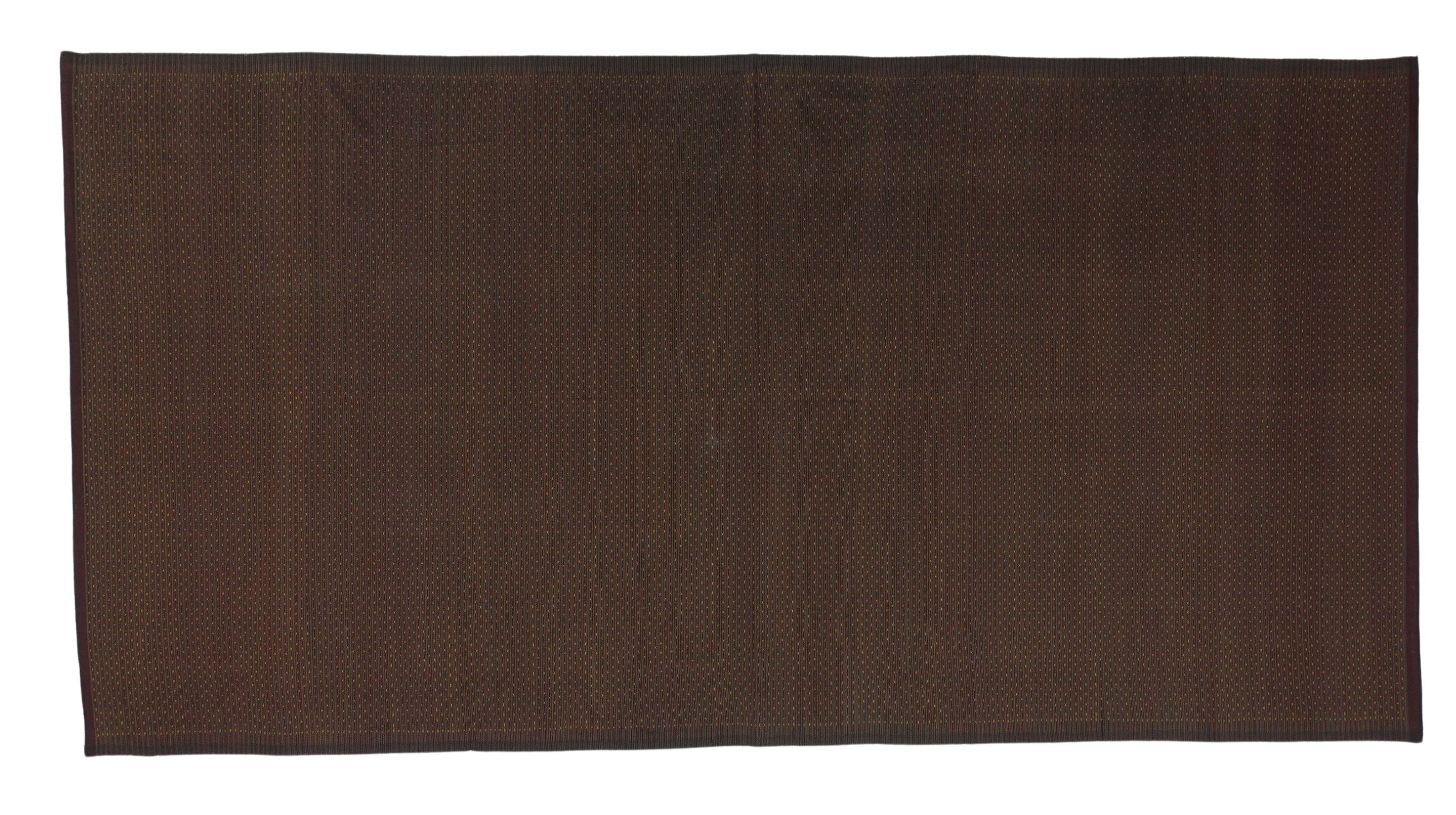 ซิ่น ผ้าไหมมัดหมี่ 3ตะกอ ขนาด 1x2เมตร ลายโกนกะเอ็ด สีน้ำตาล รหัส R2Q-ME-66-0819675