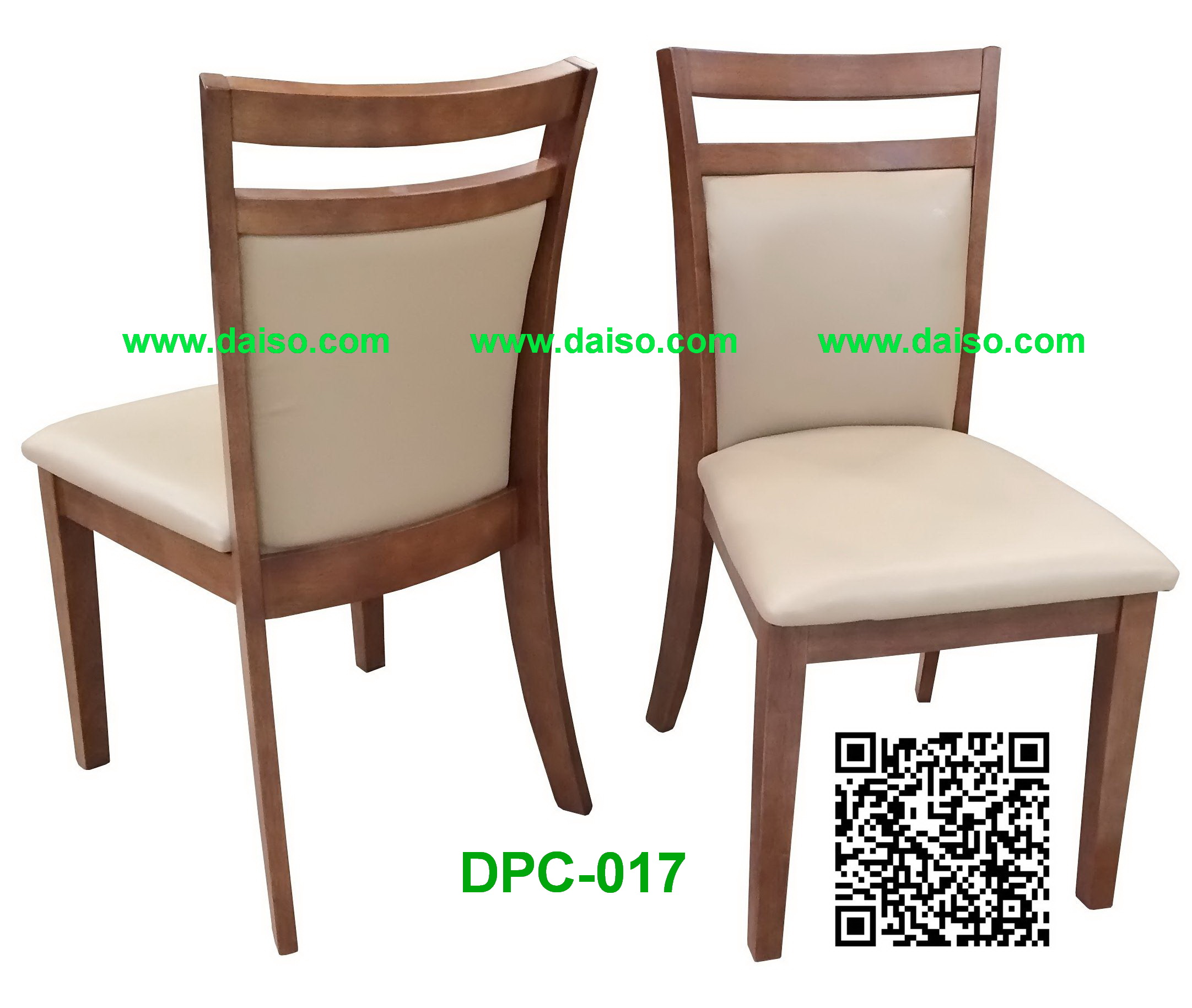 เก้าอี้ไม้ เก้าอี้ไม้ยาง เก้าอี้ไม้ยางมีเบาะ เก้าอี้ไม้ยางพารามีพนักพิง