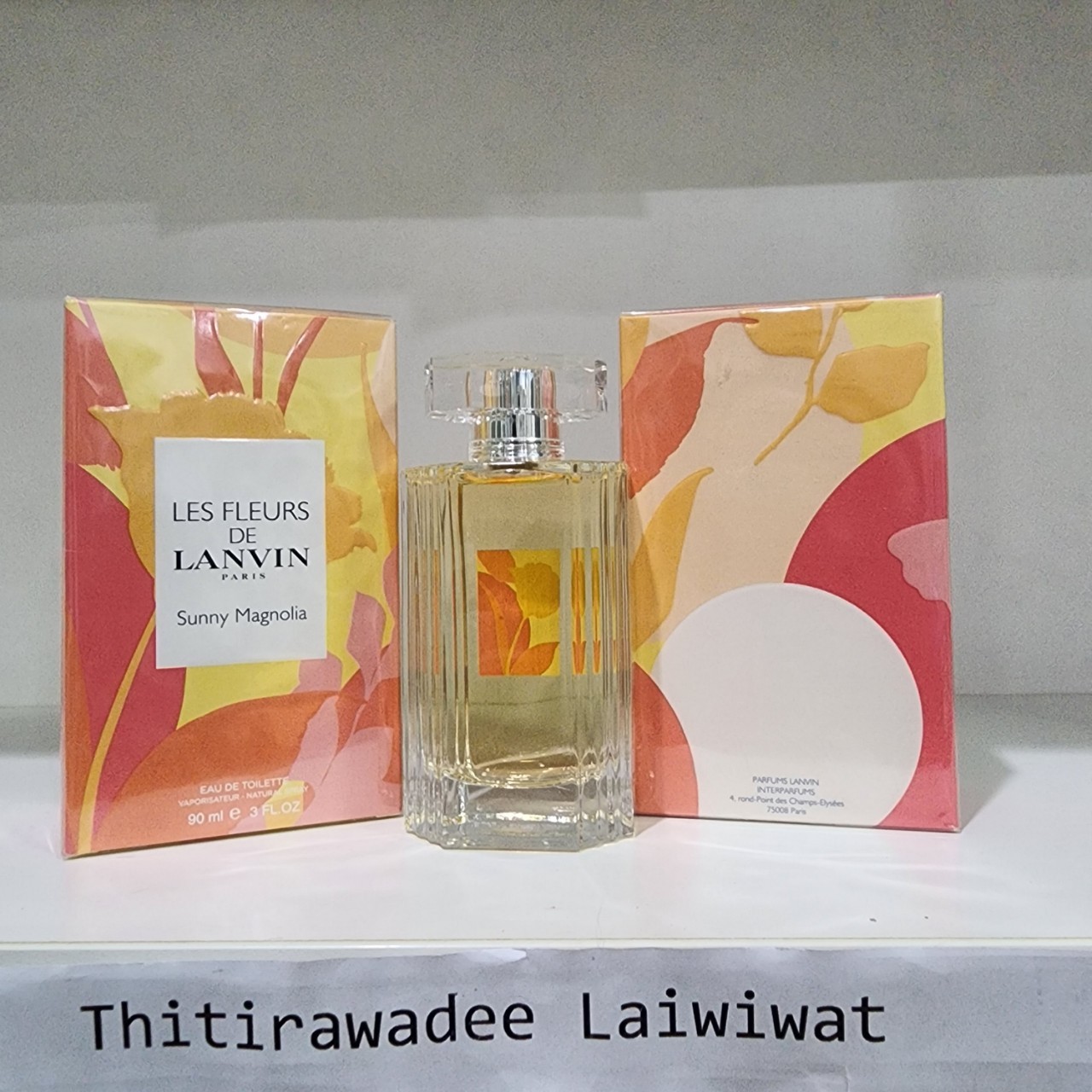 น้ำหอมแท้ Lanvin Les Fleurs Sunny Magnolia edt 90ml กล่องซีล