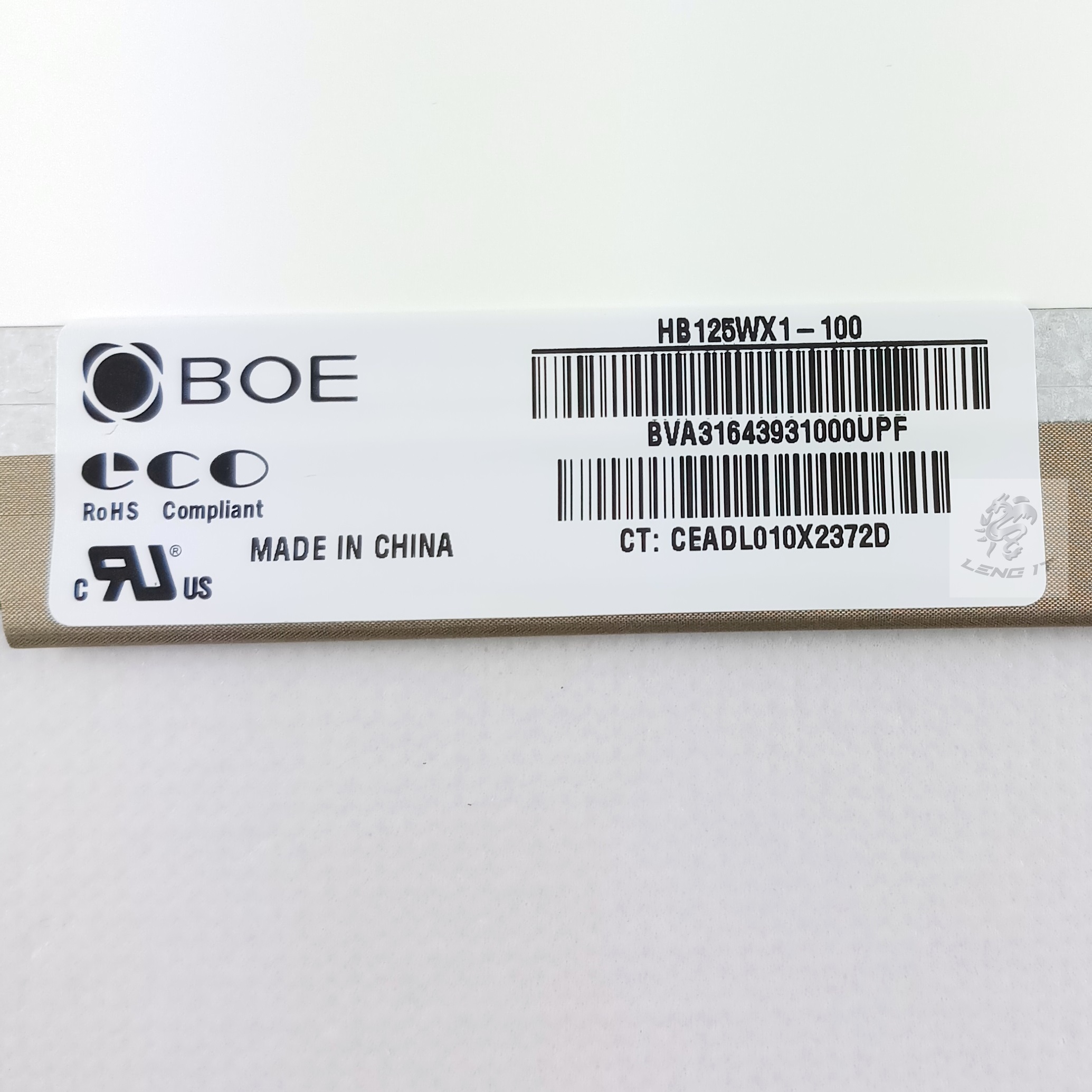 LED Panel จอโน๊ตบุ๊ค ขนาด 12.5 นิ้ว SLIM 30 PIN หูข้าง (ใช้ได้กับทุกรุ่น)