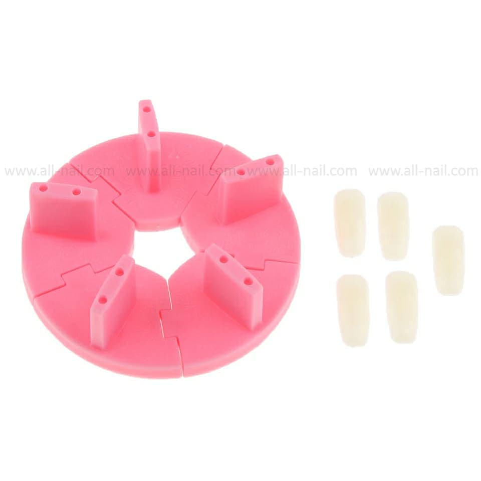 แท่นวางเล็บปลอม 1ชุดมี5ชิ้น