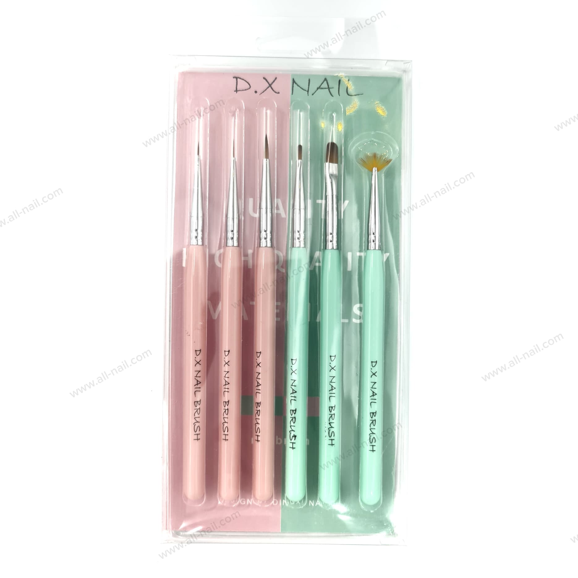 ชุดพู่กัน ชุดพู่กันเจล พู่กันปั้น พู่กันเพ้นท์ มีทั้งหมด6แท่ง
