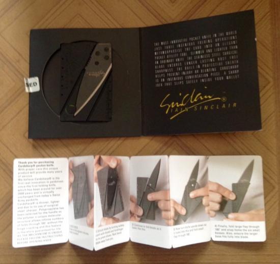 มีดการ์ด - Cardsharp V.2 : Iain Sinclair