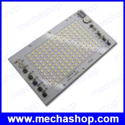 แผ่น PCB อลูมิเนียม สำหรับทำ LED 100W 5054SMD LED module light AC220V driverless LED PCB board for LED light project