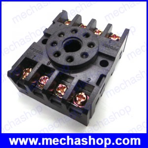 ซ็อกเก็ตรีเลย์ ซ็อกเก็ตสำหรับรีเลย์ Relay Socket PF083A 8 ขา สำหรับ DH48S ST3P AH3-3 MK2P JTX-2C