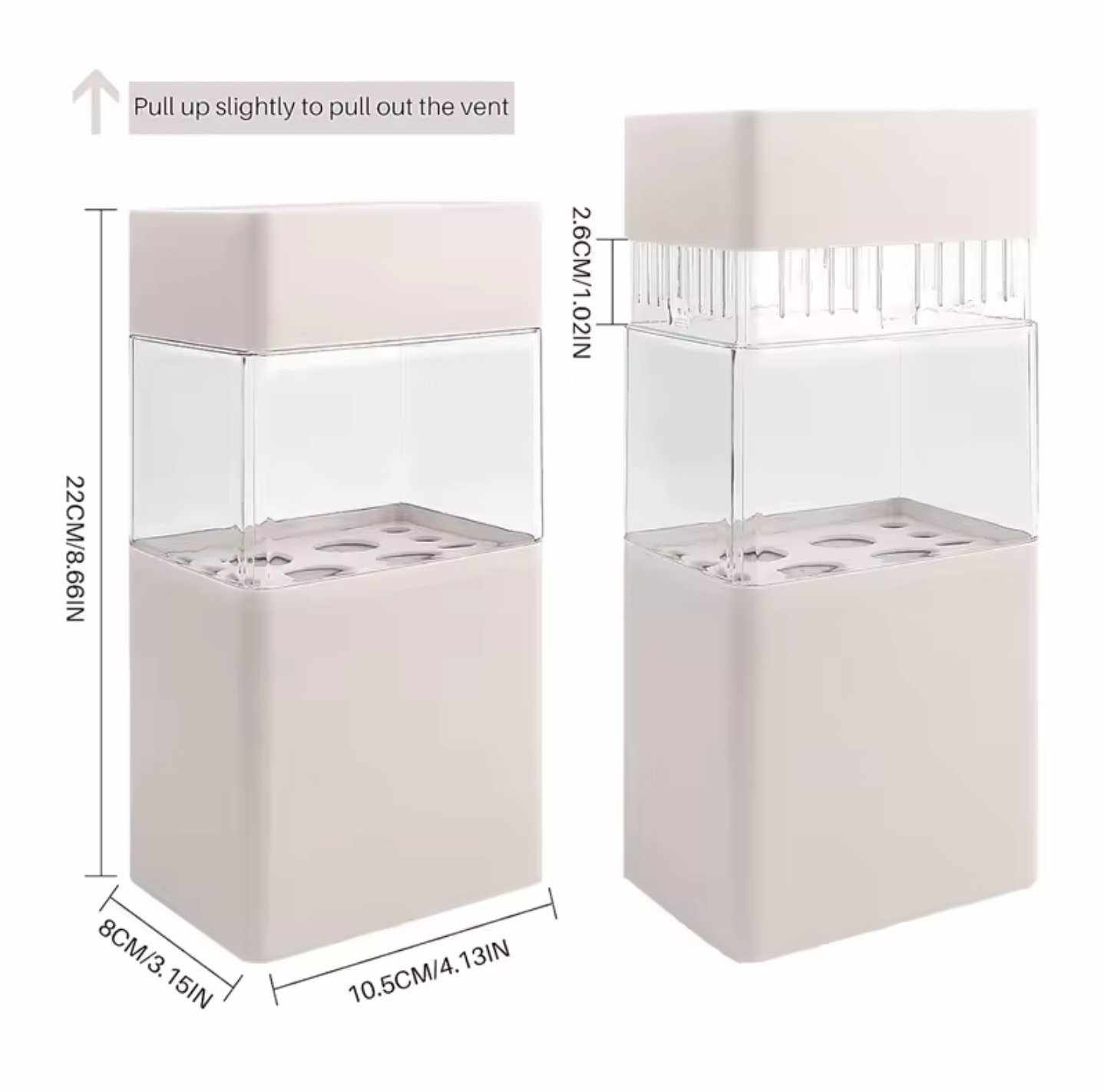 กล่องใส่แปรงแต่งหน้า ใส่พู่กัน จัดเก็บอุปกรณ์เสริมสวย มีฝาปิดกันฝุ่น 16ช่อง