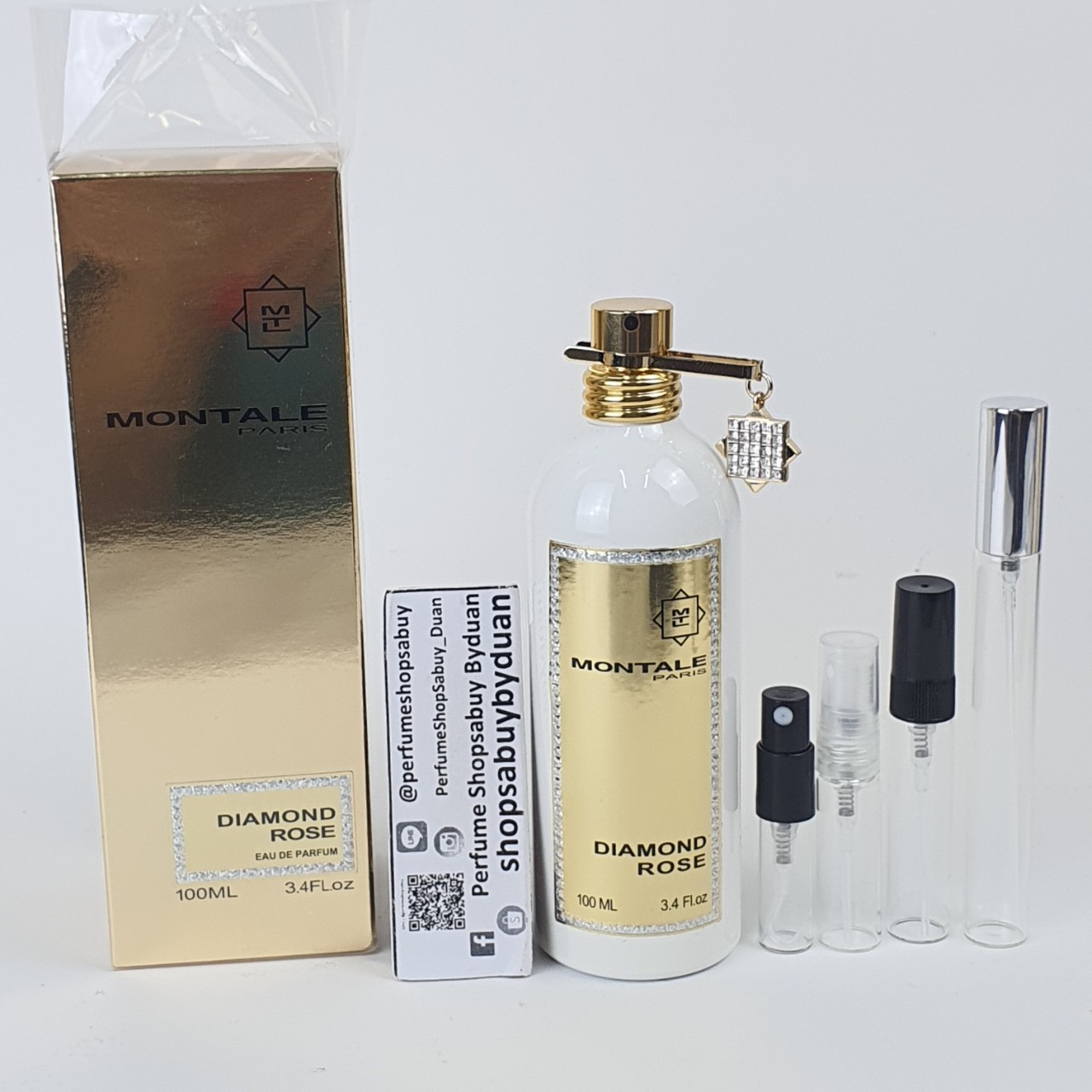 น้ำหอมแท้แบ่งขาย Montale Diamond Rose EDP💕Travel Size #แบบทดลอง