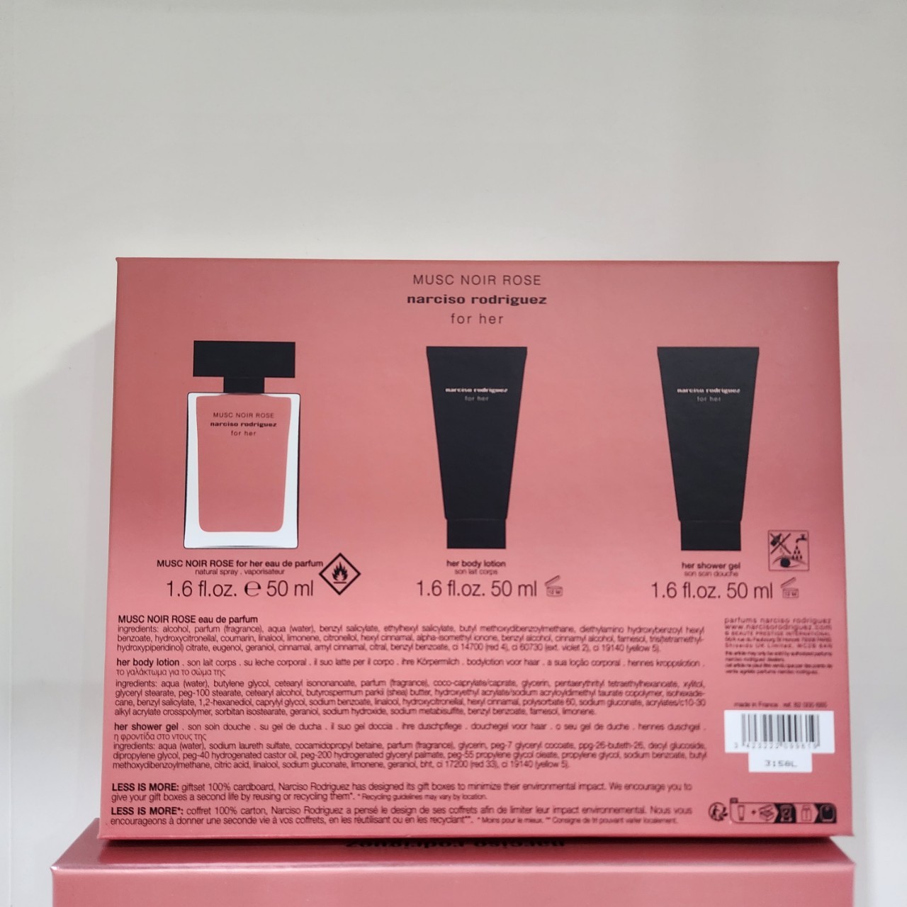 น้ำหอมแท้ Narciso Rodriguez Narciso Musc Noir Rose EDP Set