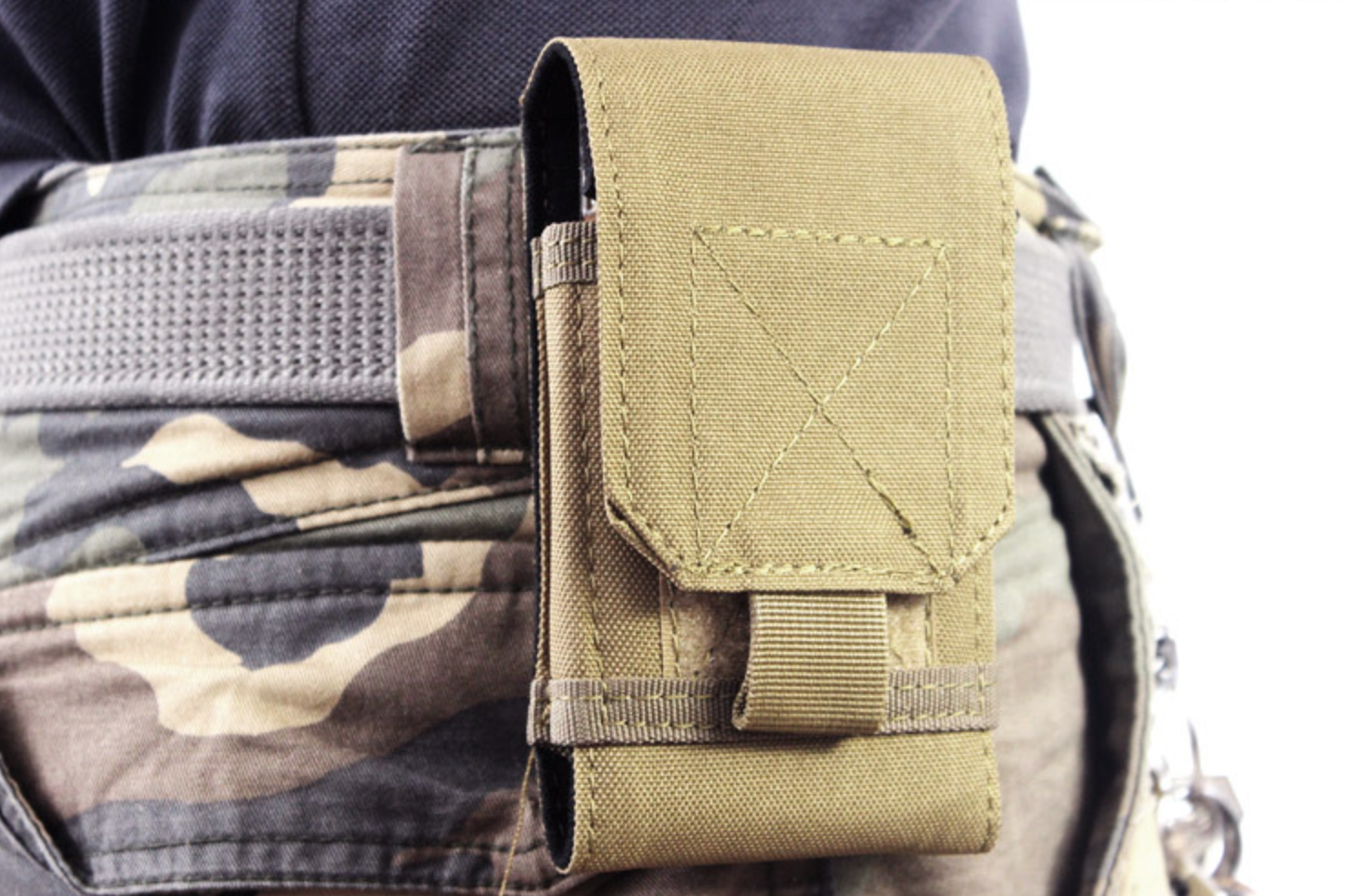 กระเป๋าใส่โทรศัพท์ ทรง B คาดเข็มขัด คาดเอว