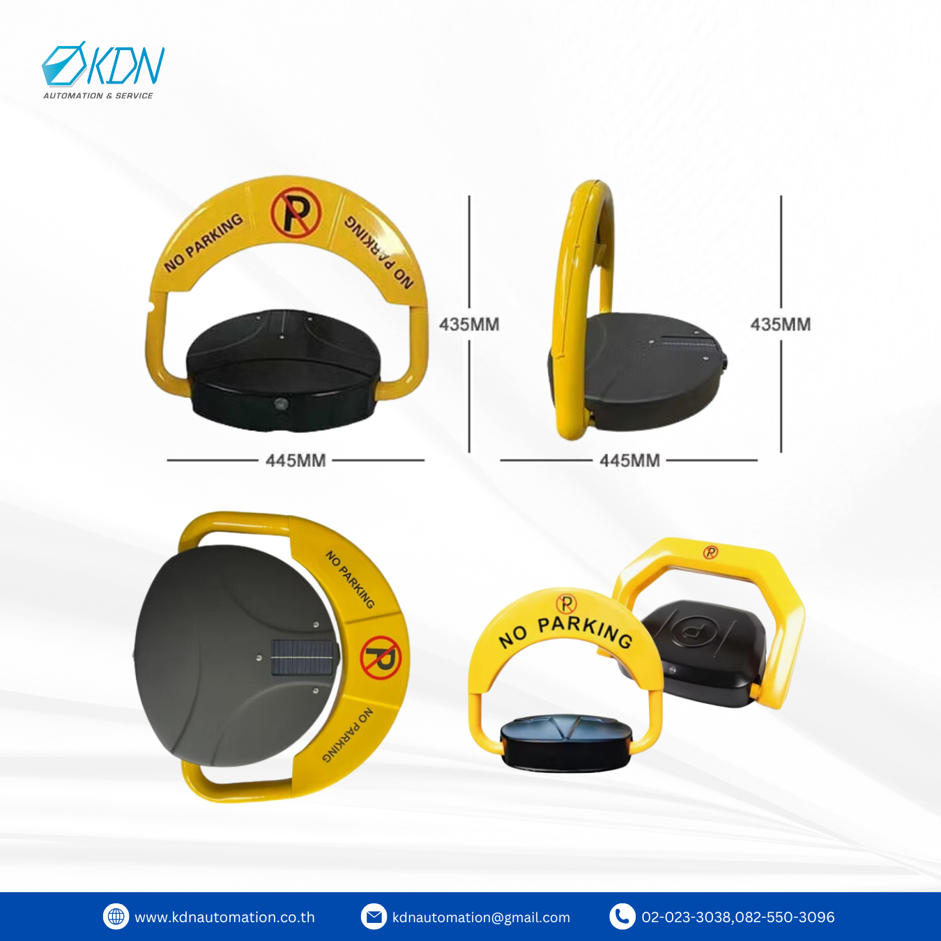 RICJ PL-101 Parking Remote control ล็อคที่จอดรถอัจฉริยะ