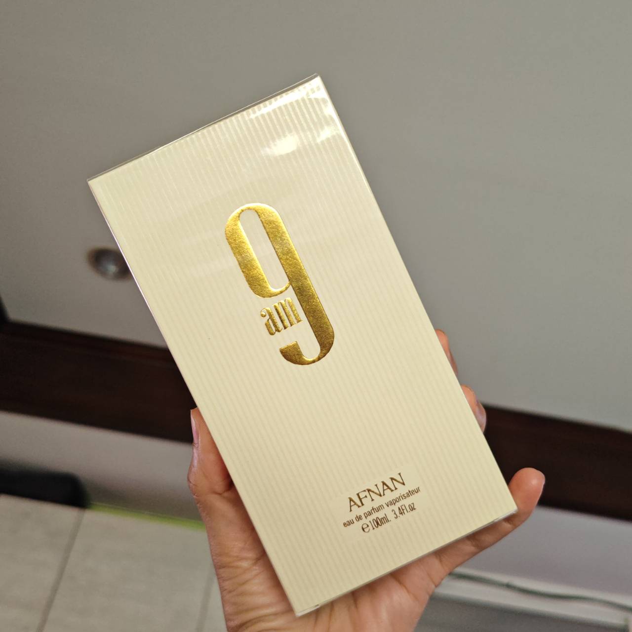 น้ำหอมแท้ Afnan 9AM For Women EDP 100ml กล่องซีล คล้าย MFK Aqua Vitae Forte