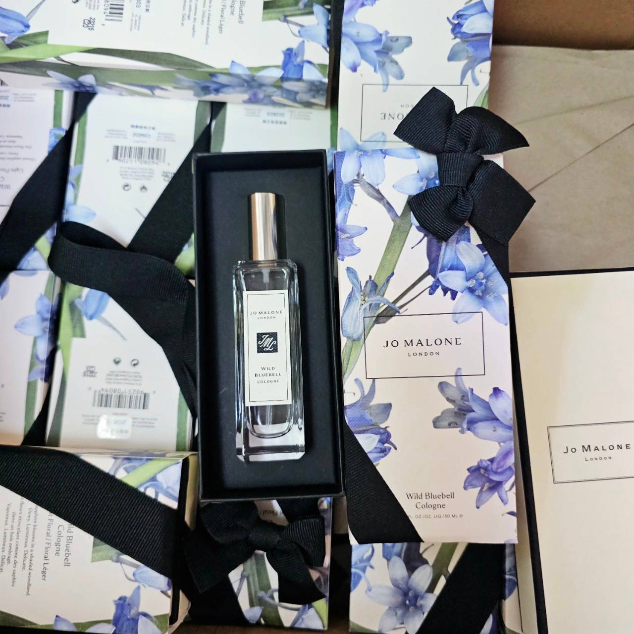 น้ำหอมแท้ Jo Malone Wild Bluebell Cologne 30ml อปก. กล่อง โบว์ กล่องสวมlimited