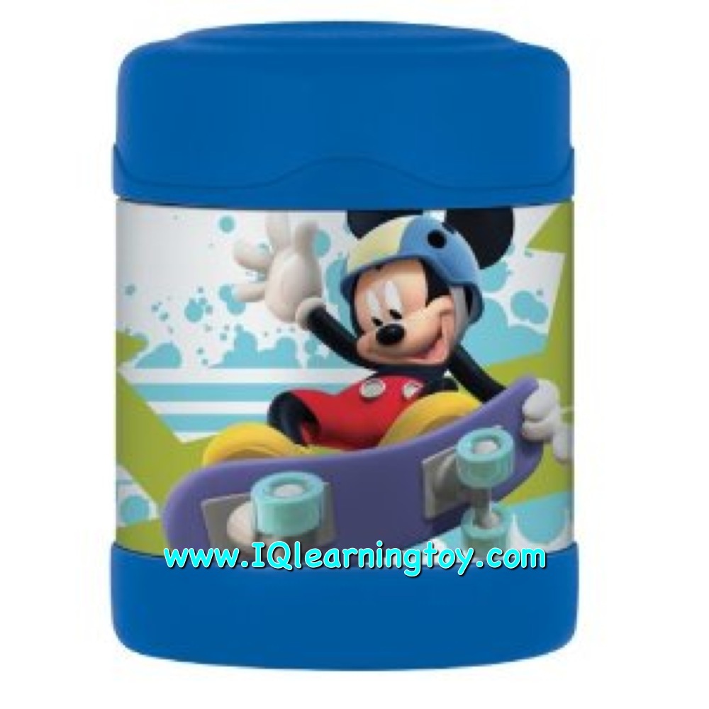 ของหมดค่ะ!Thermos Funtainer Food Jar,10-ounce Mickey Mouse design กระติกสูญญากาศแบบปากกว้างใส่อาหาร เก็บความร้อนเย็นได้นาน สะดวก ลายมิคกี้เมาส์ ส่งฟรี