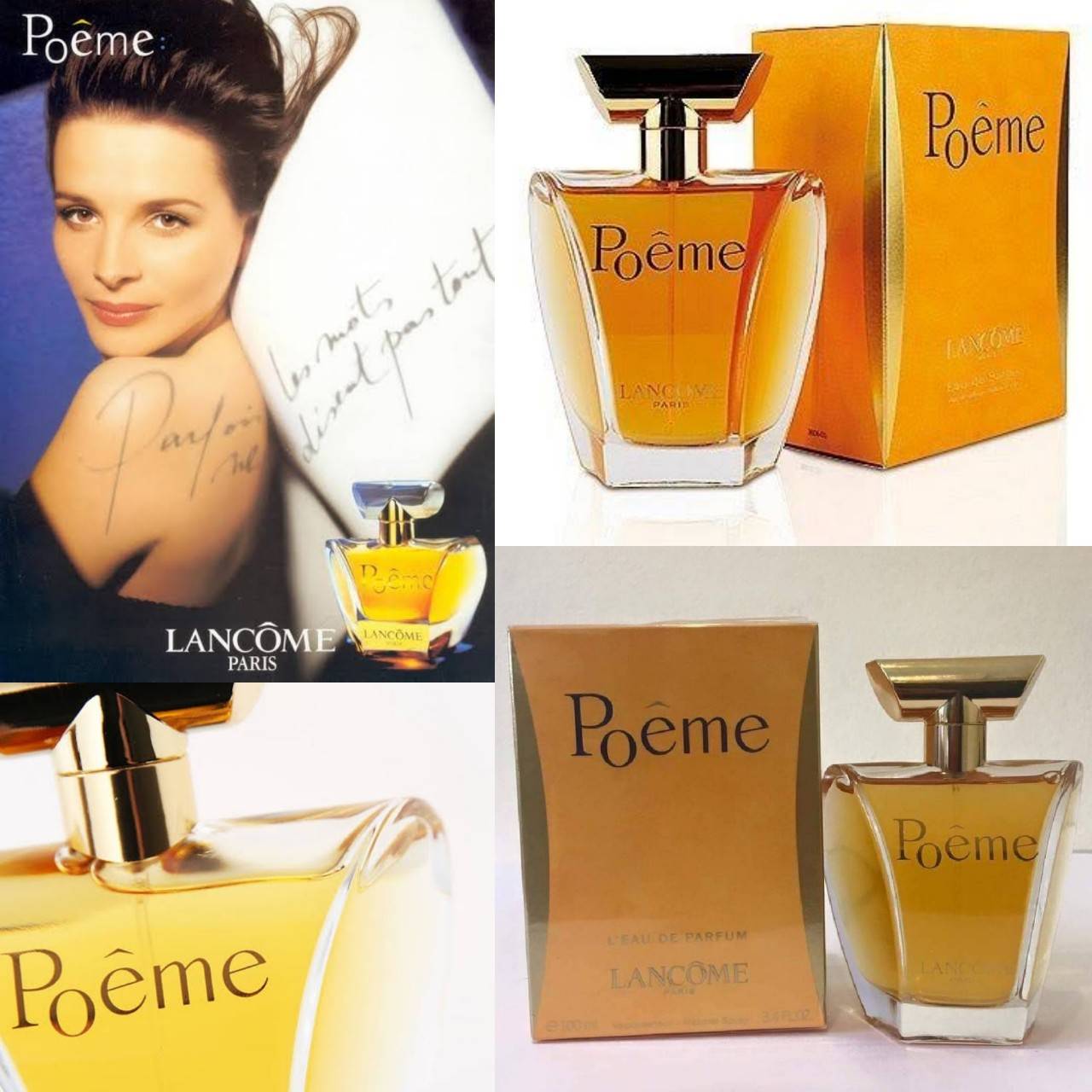 น้ำหอมแท้ Lancome Poeme edp 100ml. พร้อมกล่องซีล