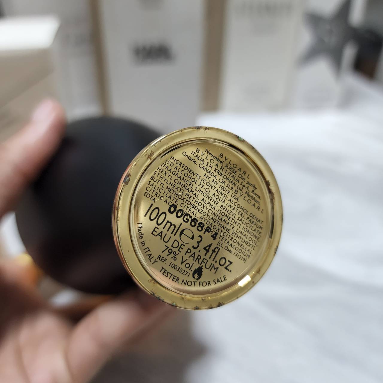 น้ำหอมแท้ Bvlgari LE GEMME COLLECTION Maravilla 100ml กล่องเทสโคเมี่ยมก้นขวดดำ