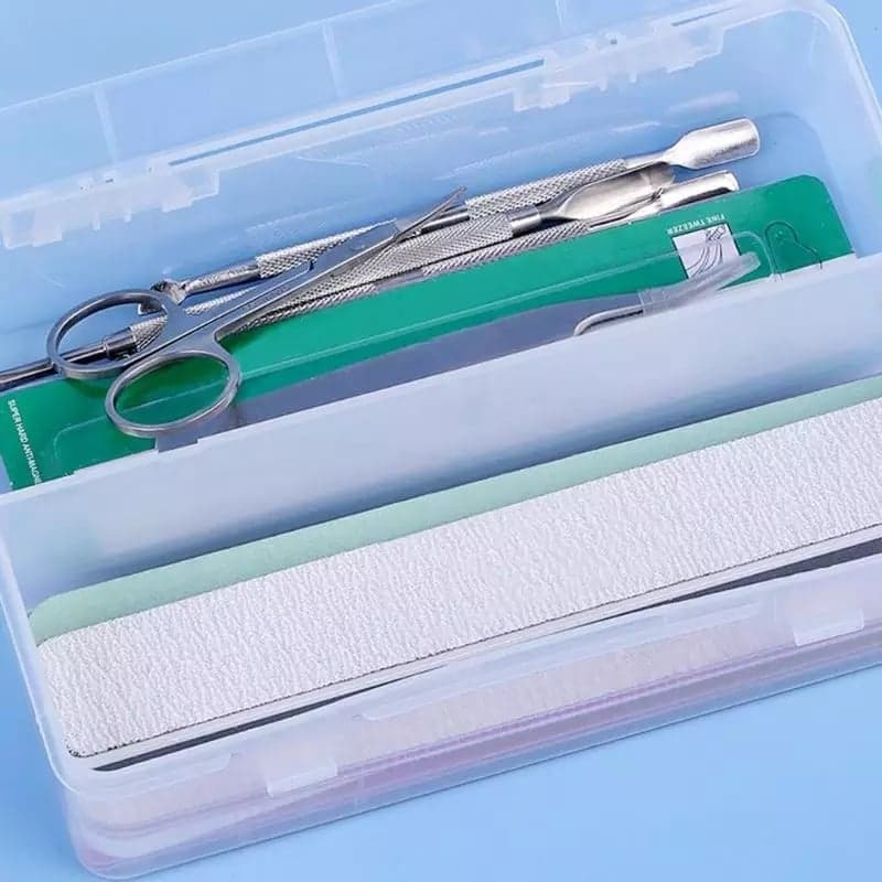 กล่องเก็บอุปกรณ์ทำเล็บ