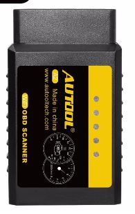 AUTOOL A2 ELM 327 V1.5 Wifi OBD2 Scanner OBD 2 II ELM327 Auto Adapter Car Diagnostic Interface For Android iOS Win Iphone 25k80