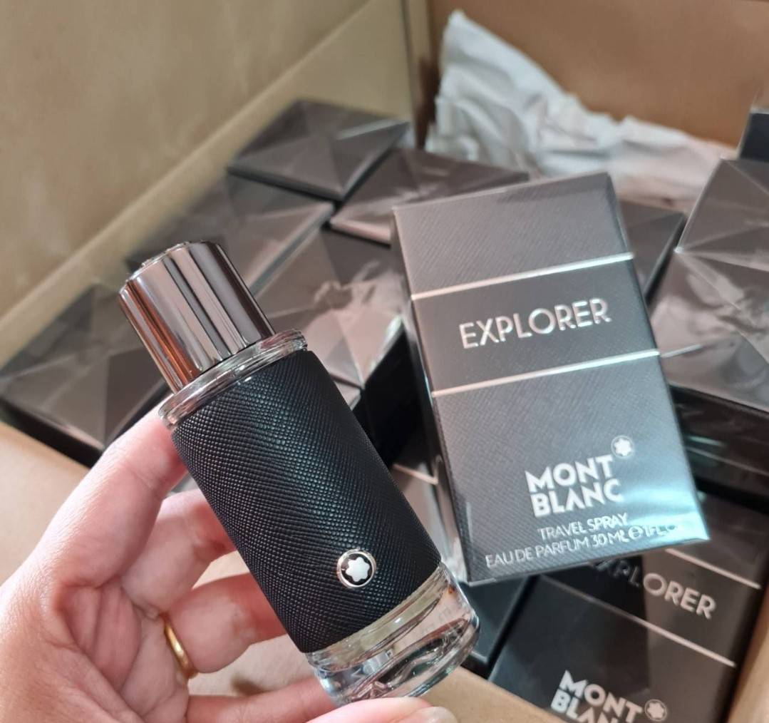น้ำหอมแท้ MontBlanc Explorer EDP for men 30ml กล่องซีลไม่มีป้ายขาว ใครชอบแนว Creed Aventus
