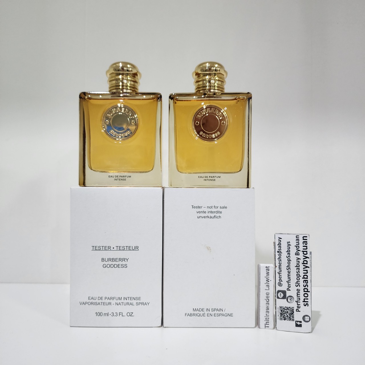 น้ำหอมแท้ Burberry Goddess EDP Intense 100ml กล่องเทสเตอร์