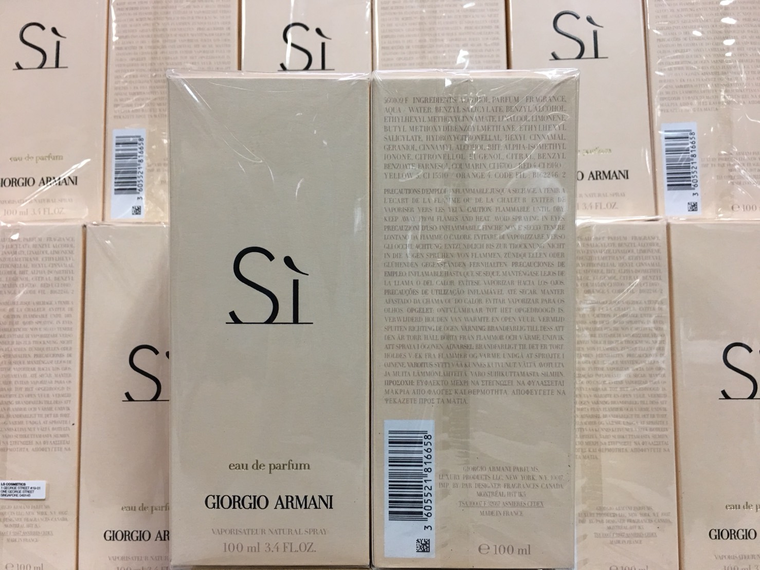 น้ำหอมแท้ Giorgio Armani Si Eau de Parfum100ml กล่องซีล