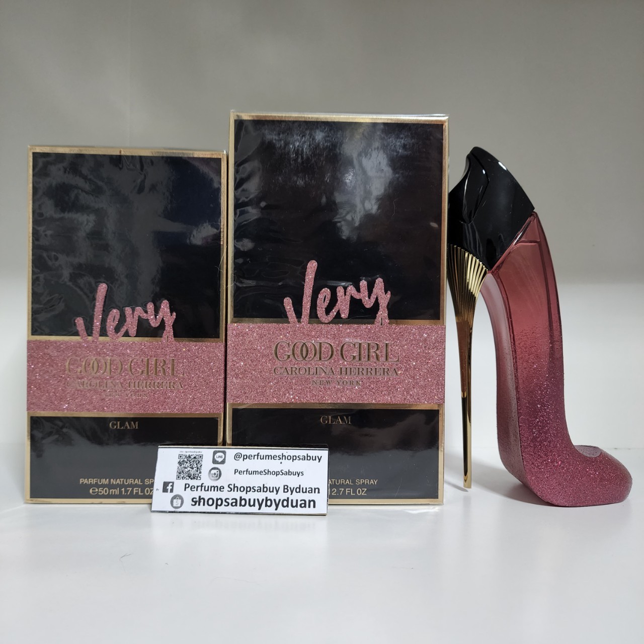 น้ำหอมแท้ Carolina Herrera Very Good Girl Glam ( New 2022 ) 80ml กล่องซีล