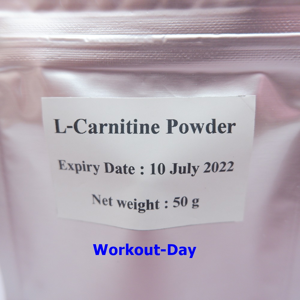 L-Carnitine ลดไขมัน ลดน้ำหนัก เร่งการเผาผลาญ ขนาด50กรัม