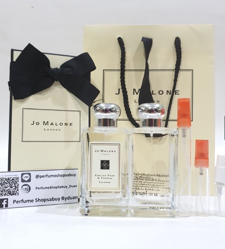 น้ำหอมแท้แบ่งขาย Jo Malone English Pear and Freesia Cologne 💕Travel Size #แบบทดลอง