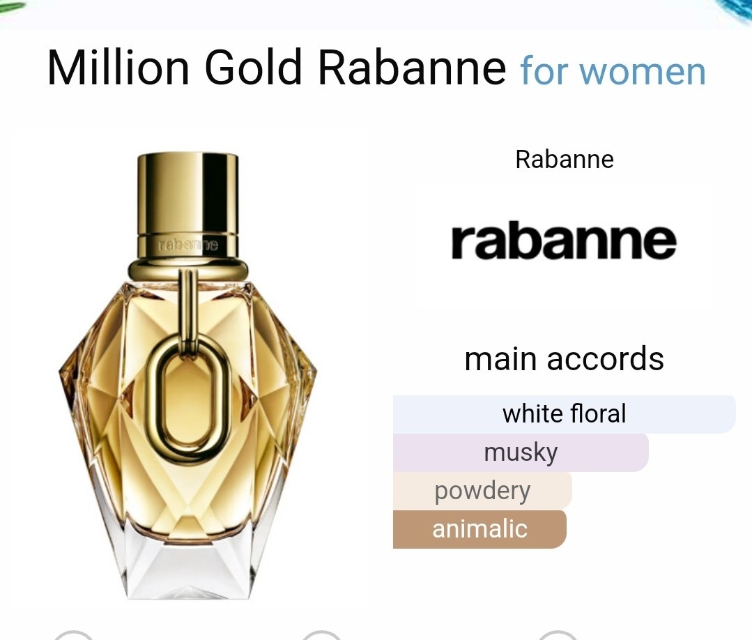 น้ำหอมแท้แบ่งขาย Paco Rabanne Million Gold EDP 💦แบ่ง 💕Travel Size #แบบทดลอง