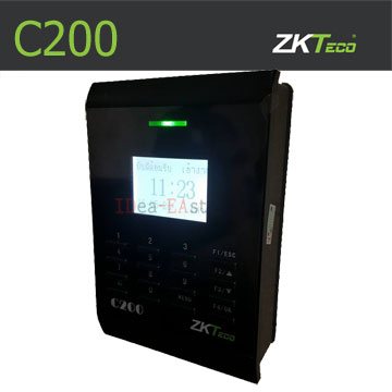 เครื่องทาบบัตร คีย์การ์ด บันทึกเวลาทำงาน ZK C200