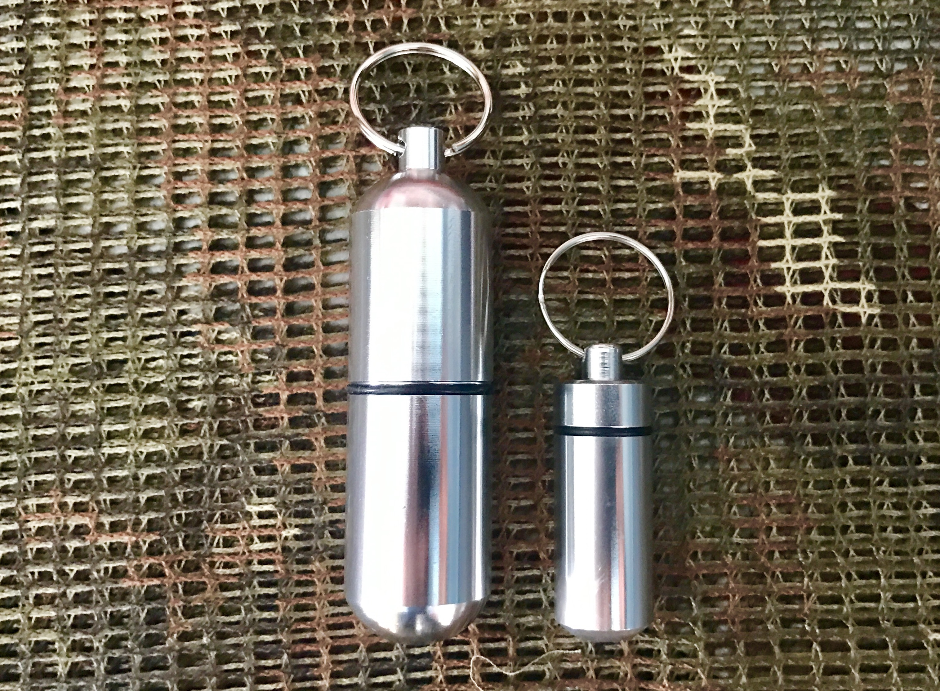 กระปุกอลูมีเนียมกันน้ำ ขนาดใหญ่ 25 x 86 mm.