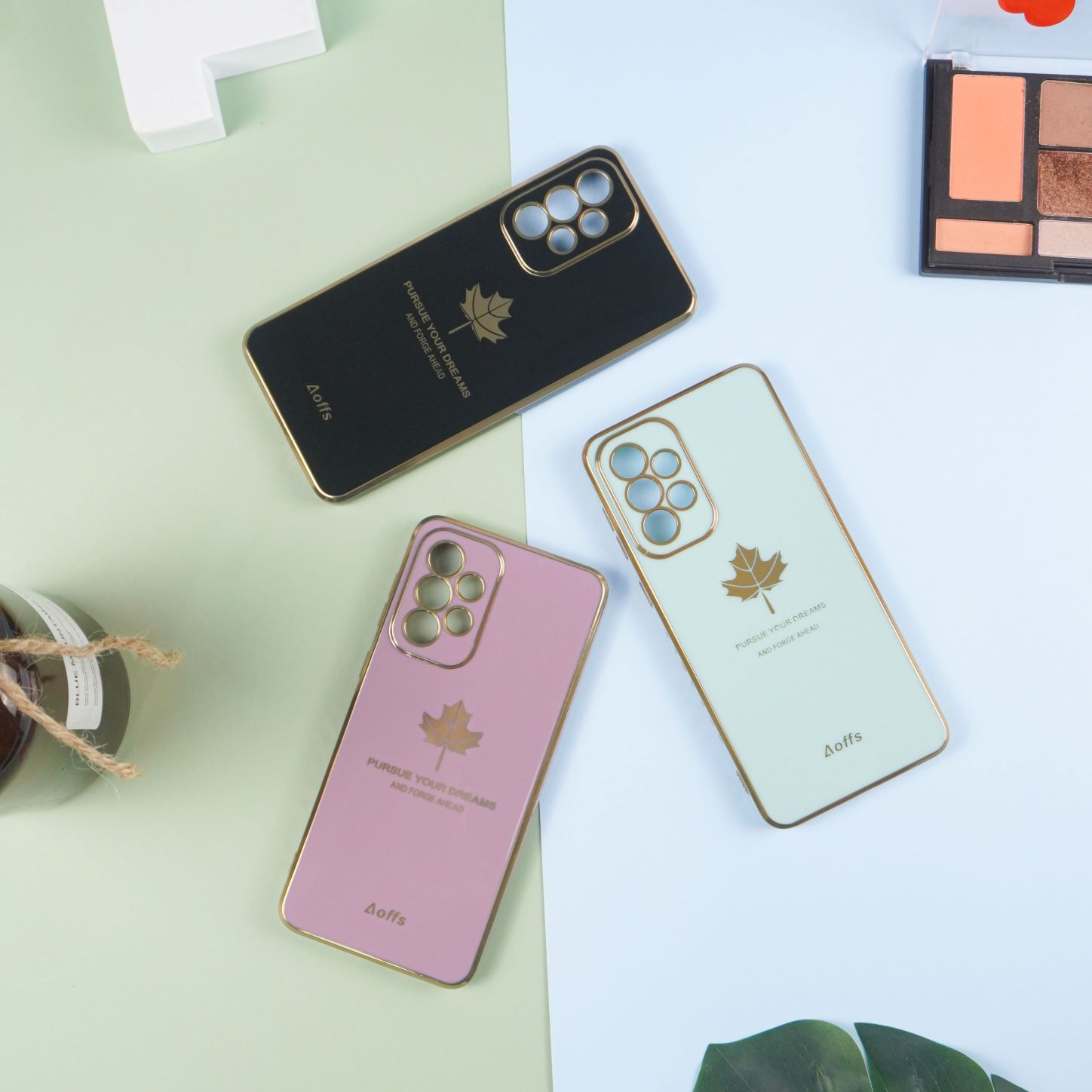 เคสโทรศัพท์ Samsung A13/A33/A71/A73 เคสกันกระแทก คลุมเลนส์กล้องขอบกล้องโครเมี่ยมดีไซน์เรียบหรู