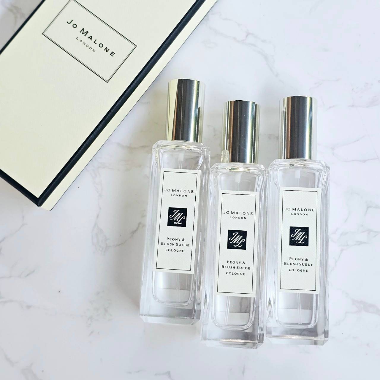 น้ำหอมแท้ Jo Malone Peony Blush & Suede Cologne 30ml พร้อมกล่อง