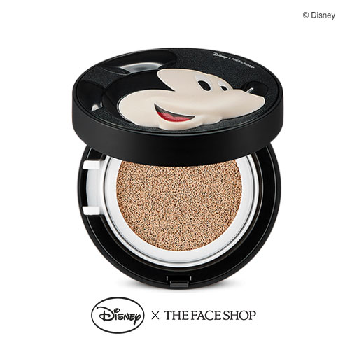 The Face Shop X Disney (Mickey) Power Perfection BB Cushion (20,000won) สูตร บีบี ปรับผิวสว่างใส