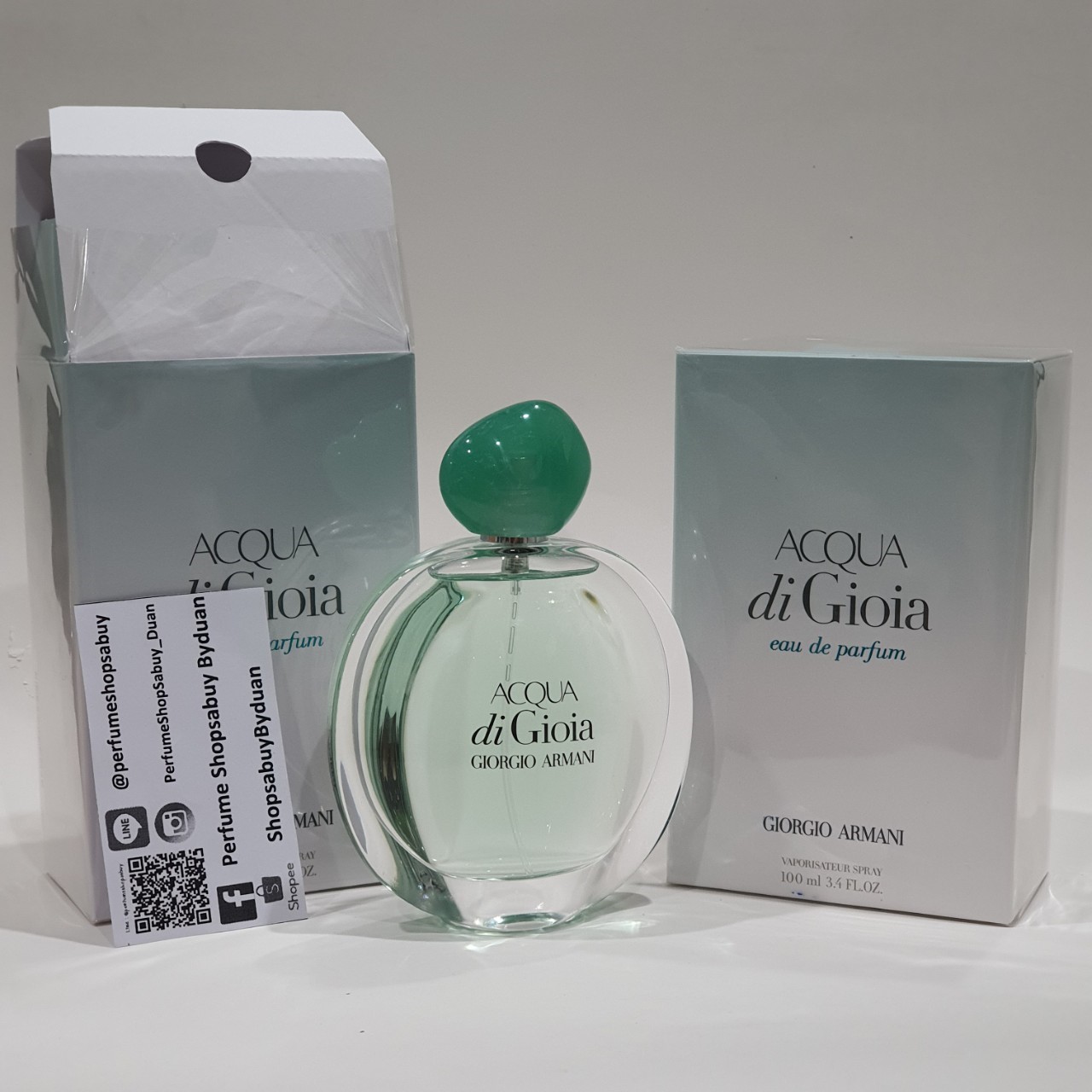 น้ำหอมแท้ Giorgio Armani Acqua di Gioia EDP 100ml กล่องซีล