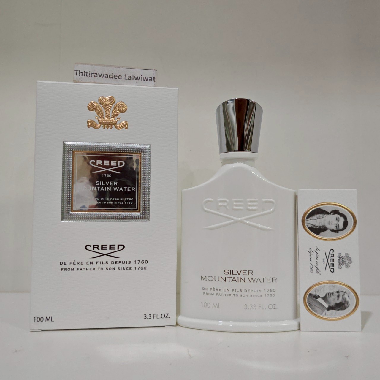 น้ำหอมแท้ Creed Silver Mountain Water 100ml กล่องขาย