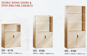 ตู้บนโล่ง+ล่างบานเปิด รุ่น DO